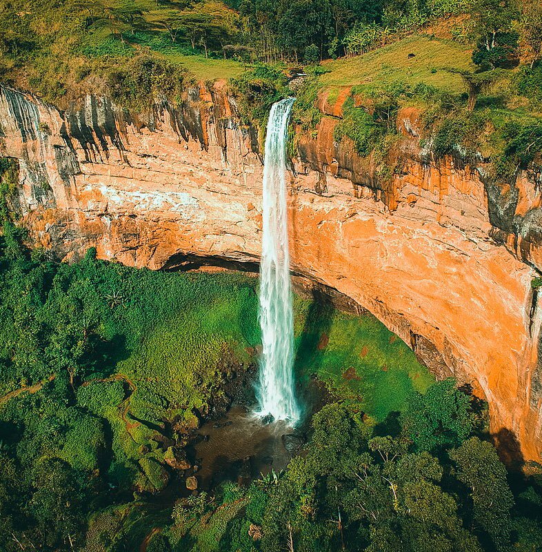 Sipi Falls landscape